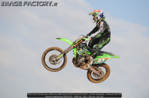2009-10-03 Franciacorta - Motocross delle Nazioni 0249 Free practice MX1 - Gareth Swanepoel - Kawasaki 450 RSA